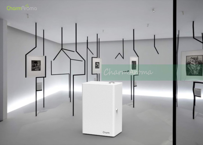 HVAC Ambient Scenting Machine Air Fragrance Machine 110-220 V 1L Essential Oil Bottle
