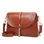 Retro Shell Tassel Crossbody PU Leather Handbags