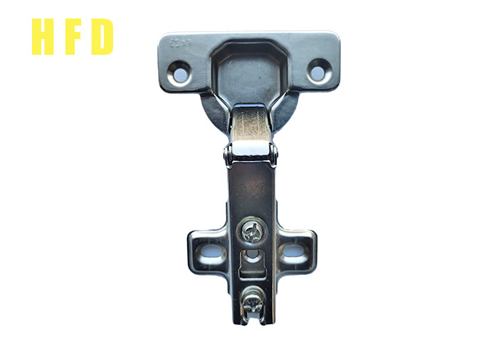 Full Overlay Steel Kitchen Room Metal Door Hinges 48mm Hole Pitch