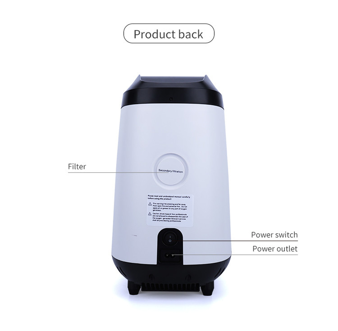 LCD Large Screen Display For Continuous, Stable, And Efficient Silent Oxygen Production Medical 9L Oxygen Generator