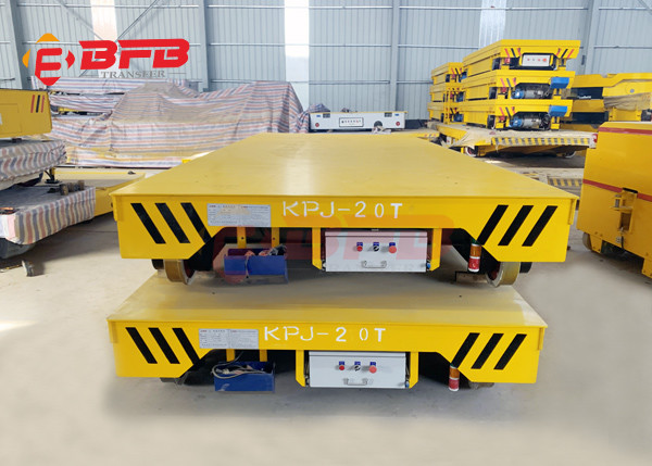 Hand Pendant Cable Drum Motorized Transfer Trolley 1500T Load