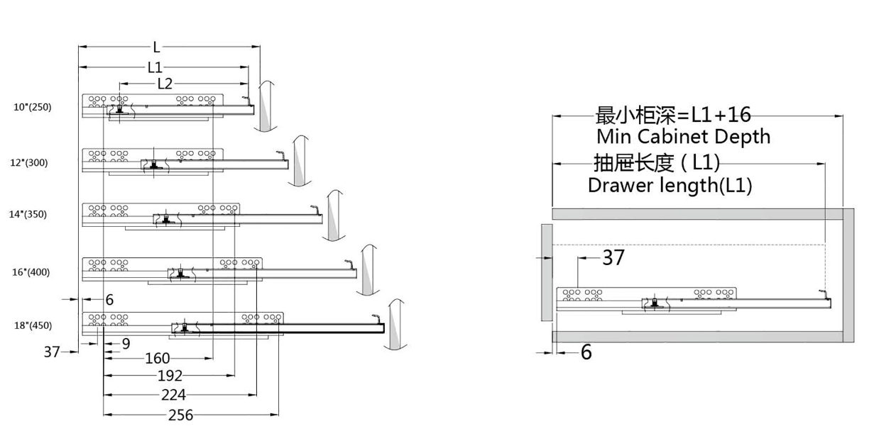 Concealed Drawer Slide Making Machine, Drawer sliders Roll Forming Machine