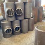 API 5L X42 X52X60X65 Carbon Steel Barred Equal Tee ASME B16.5 MSS -SP 75 Butt