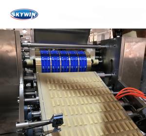 China High Efficiency Biscuits Making Machine Rotary Cookie Molder 4000mm Length wholesale