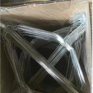 China Disposable Commercial Clothes Hangers , Lightweight Wire Dry Cleaning Hangers wholesale
