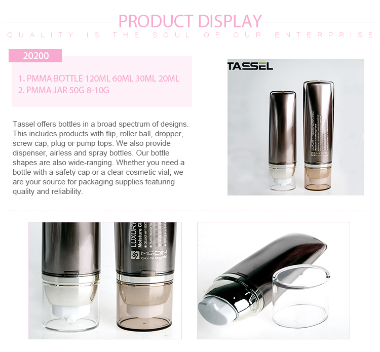 Non Spill Empty Cosmetic Containers Portable High Sealing Upside Down Type
