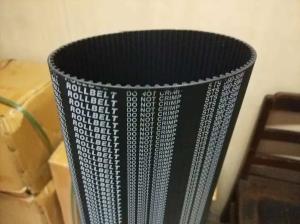China Neoprene Body Durable Rubber Transmission Belt Glass / Kevlar / Aramid Cord wholesale