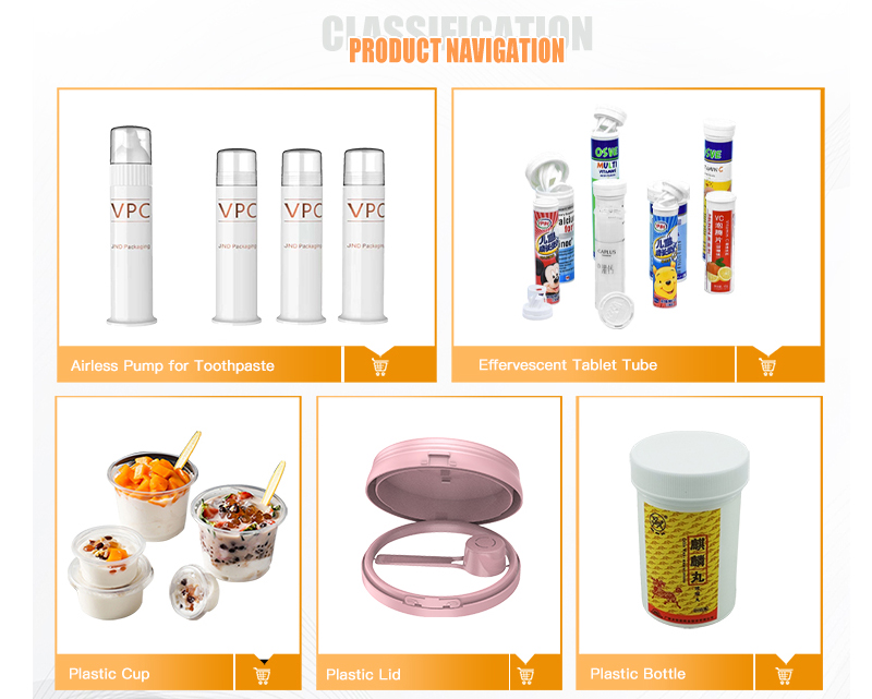 USA Plastic Bottles for Food Grade PP Vc Effervescent Tablets Decal Surface Handling