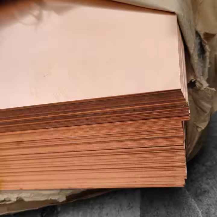 NXF Wholesale Factory Supply Cutting Sheet Plate Customizable Width 0.1-2m Thickness 0.1-200mm Copper Plate