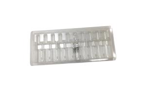 China Medicine 20ml 6 Water Needle PVC Plastic Blister Box Holders Card Holder Box Holder wholesale