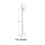 Brass Hook Ceiling Light Cable Kits SUS Cable With A Stopper 6*8mm YW86486