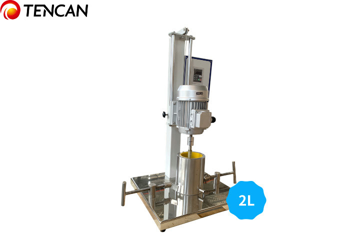 1L Wet Paint Grinding Stir Ball Mill For Mini 0.1μM Output Grinding