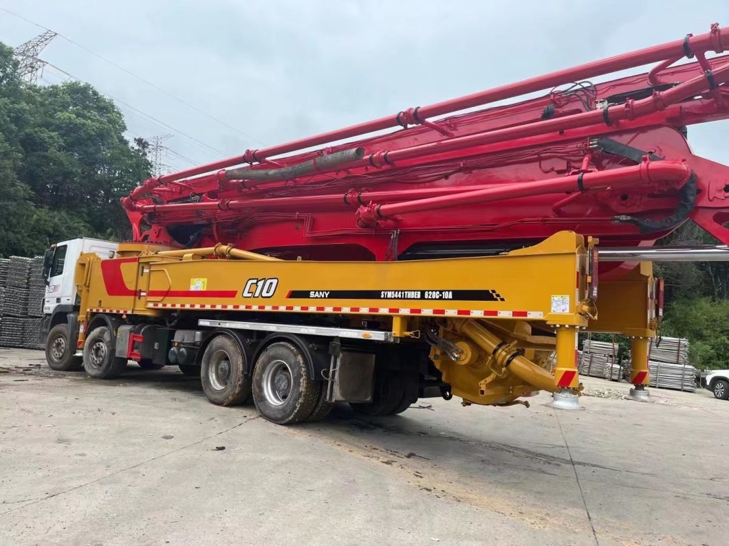 2019 SA Ny 62m Used Concrete Pump Truck Construction Machine on Mercedes Benz Concrete Boom Pump