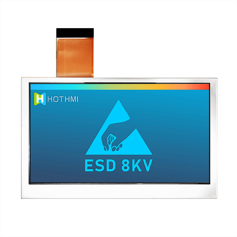 IC ST7262 Color 4.3 Inch TFT LCD Modules 800x480 TFT-H043A12SVILT5N40