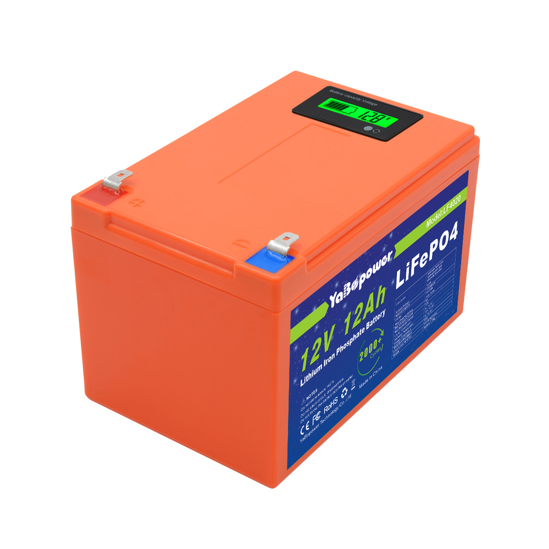 CE Certificated 12v 12Ah Discharge Current 6A Lifepo4 Battery With Prominent Capacity