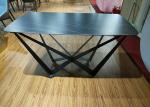 Indoor 40*80*76.5cm Painting Wrought Iron Table