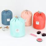 Women'S Drawstring Dia17cm Polyester Cosmetic Bag