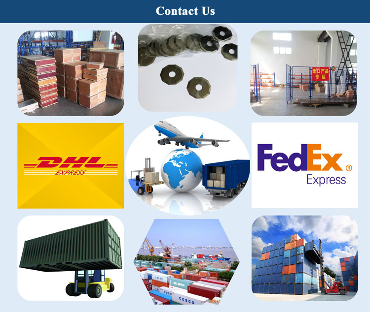 ISO9001 58HRC HSS Flow Wrapper Machine Sealing Jaws