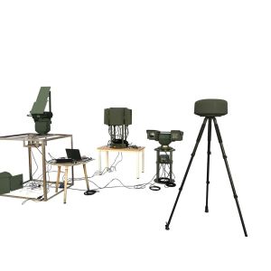 Multi Satellite Uav Surveillance Radar Integrated With Adjustable Defense Radius