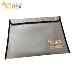 Waterproof Fireproof Document Bag Silicone Coated And Foil Coated Fiberglass