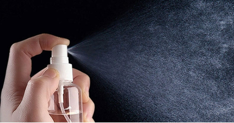 Handbutton Household Oil Cleaning Plastic Trigger Spray Bottle Head Double Cover
