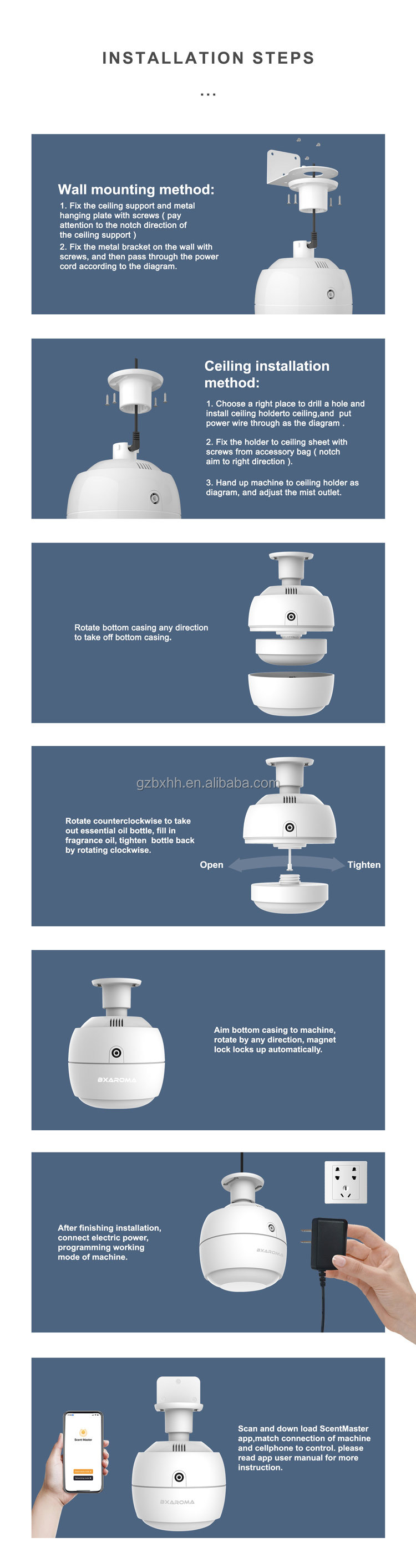 Commercial Usb Aroma Diffuser Electric Nebulizer Customized Popular