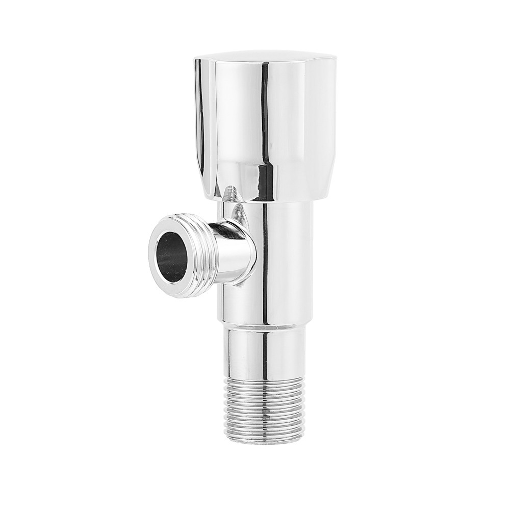 SUS201 Sink Angle Stop For Bathroom Sink Water Gas Oil Transmission
