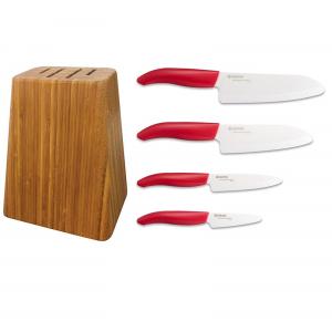 China Antibacterial Bamboo Knife Block Kitchen Tool Holder For Holding Knives wholesale