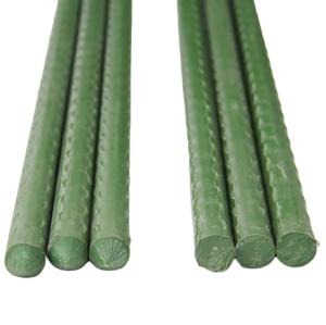 China Greenhouse 20mm 6ft Tomato Plastic Coated Metal Garden Canes wholesale