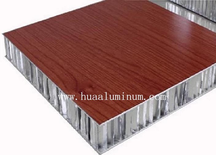 Wooden Aluminum honeycomb panel