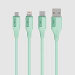 Silicone USB A Charging Cable 480 Mbps USB 2.0 Cable For Mobile Phone