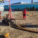 Submerged Slurry Industrial Lobe Pump NBR Rubber 180-200 Rpm