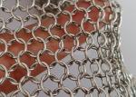 Design And Manufacture Metal Mesh Curtain With Stainless Steel Rings