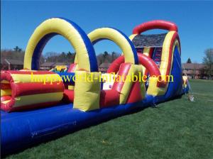 China inflatable amusement park , obstacle course , obstacle course equipment , kids obstacle wholesale