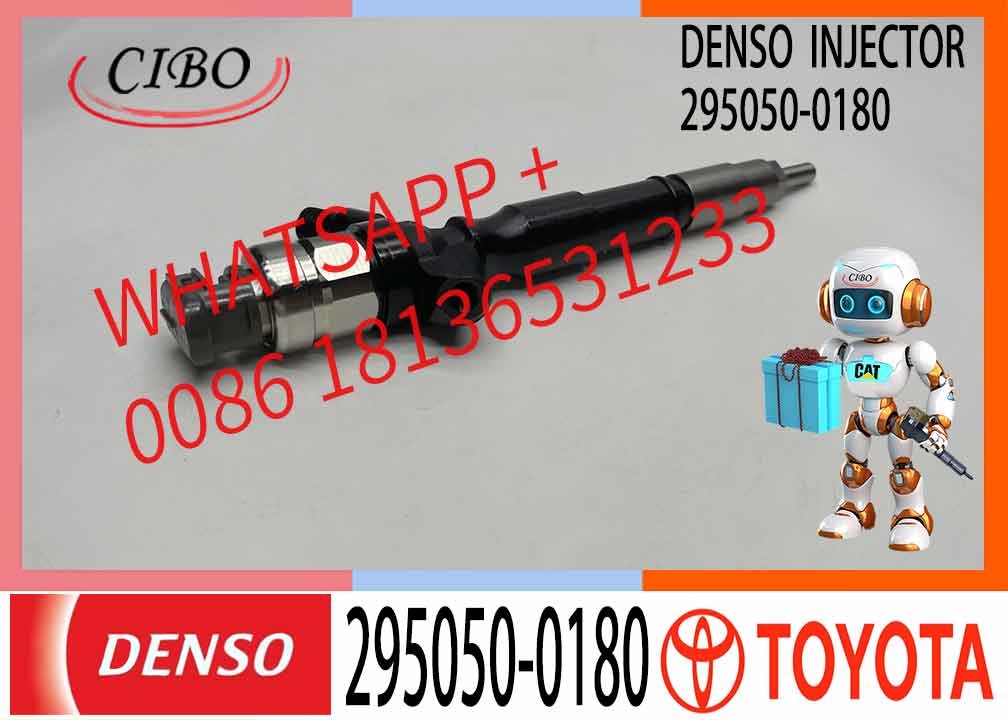 Good Selling 295050-0180 295050-0460 Diesel Injector Common Rail Fuel Injector Excavator 23670-0L090 23670-39365