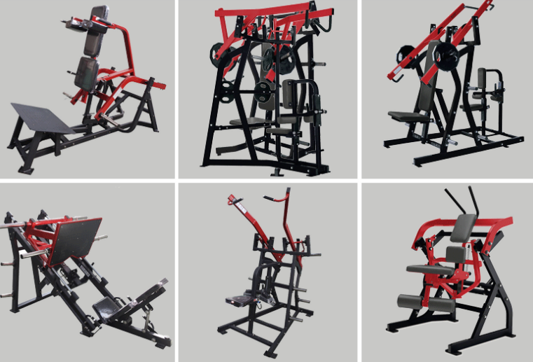 Commercial Steel ISO-Lateral Plate Load Arms Exercise Equipment Shoulder Press