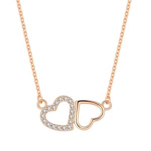 China YASVITTI Valentine's Day Gift Luxury Necklace 925 Sterling Silver Fashion Classic Women Heart Necklace Jewelry wholesale