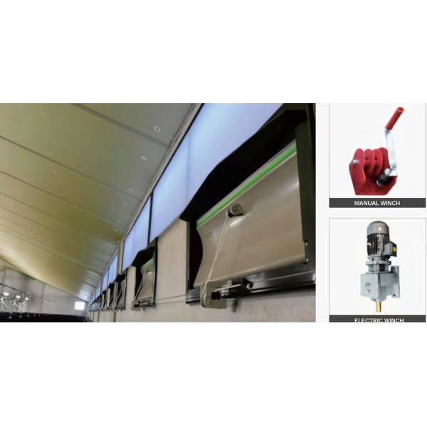 Safe Automatic Poultry House Ventilation System For Broilers / Hens