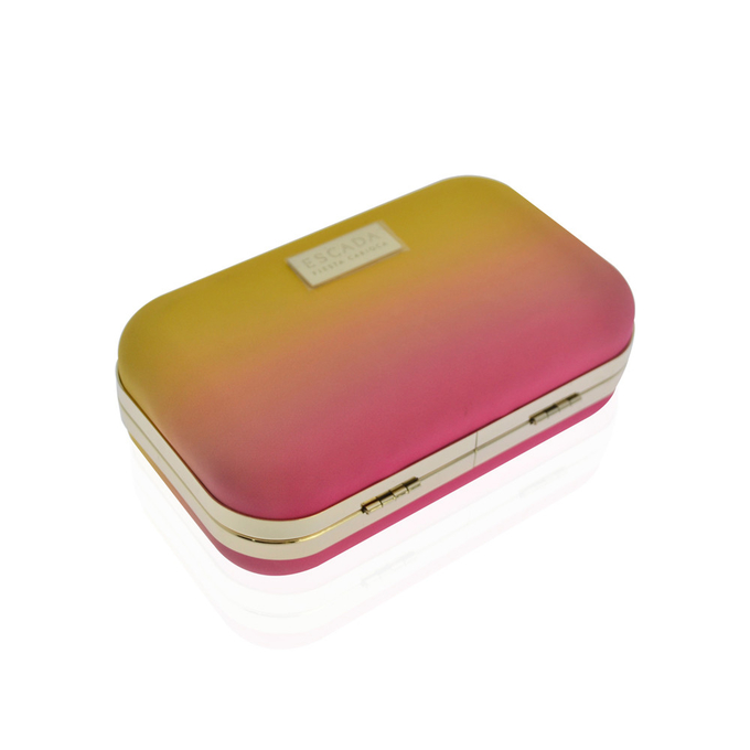 Clip Closure Dual Use Shoulder Messenger Evening Clutch Bag For Cocktail Party