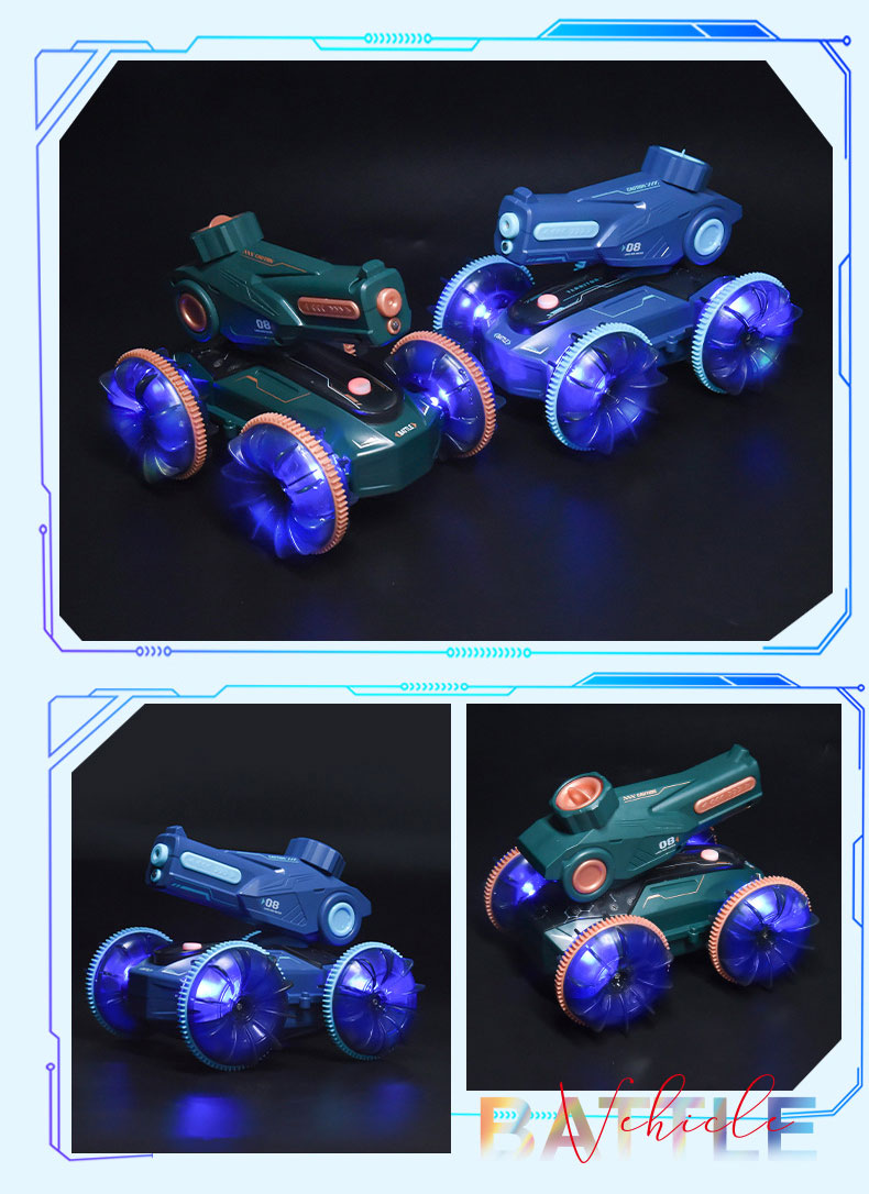 Automatic Water Suction Remote Control Vehicle with Indoor-Outdoor and Water Spray