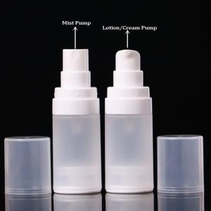 China Frosted Makeup Foundation Pump , Fine Mist Lotion Senegence Airless Pump wholesale