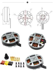China Rc small helicopter multicopter Brushless motor 5006 350kv 0utrunner dc Motor wholesale