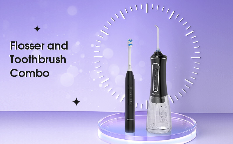 Water Flosser Electric Toothbrush Kit New Water Flosser Oral Irrigator Wholesale Sonic Toothbrush Set Combo