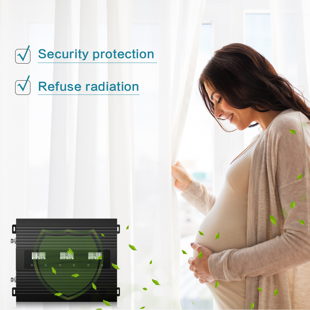 80dB Gain Multi Band Cell Phone Signal Booster 800MHz 900MHz 1800MHz