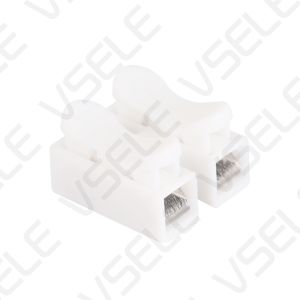 LED Lighting Terminal Block / White Push Quick Connecting Terminals