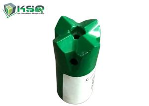 China 32mm Carbide Tapered Cross Drill Bit For Small Hole Rock Drilling wholesale