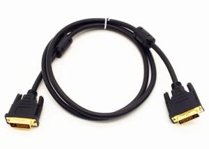 China PVC Material Monitor Connector Cable Resists Corrosion High Density Triple Shielding wholesale