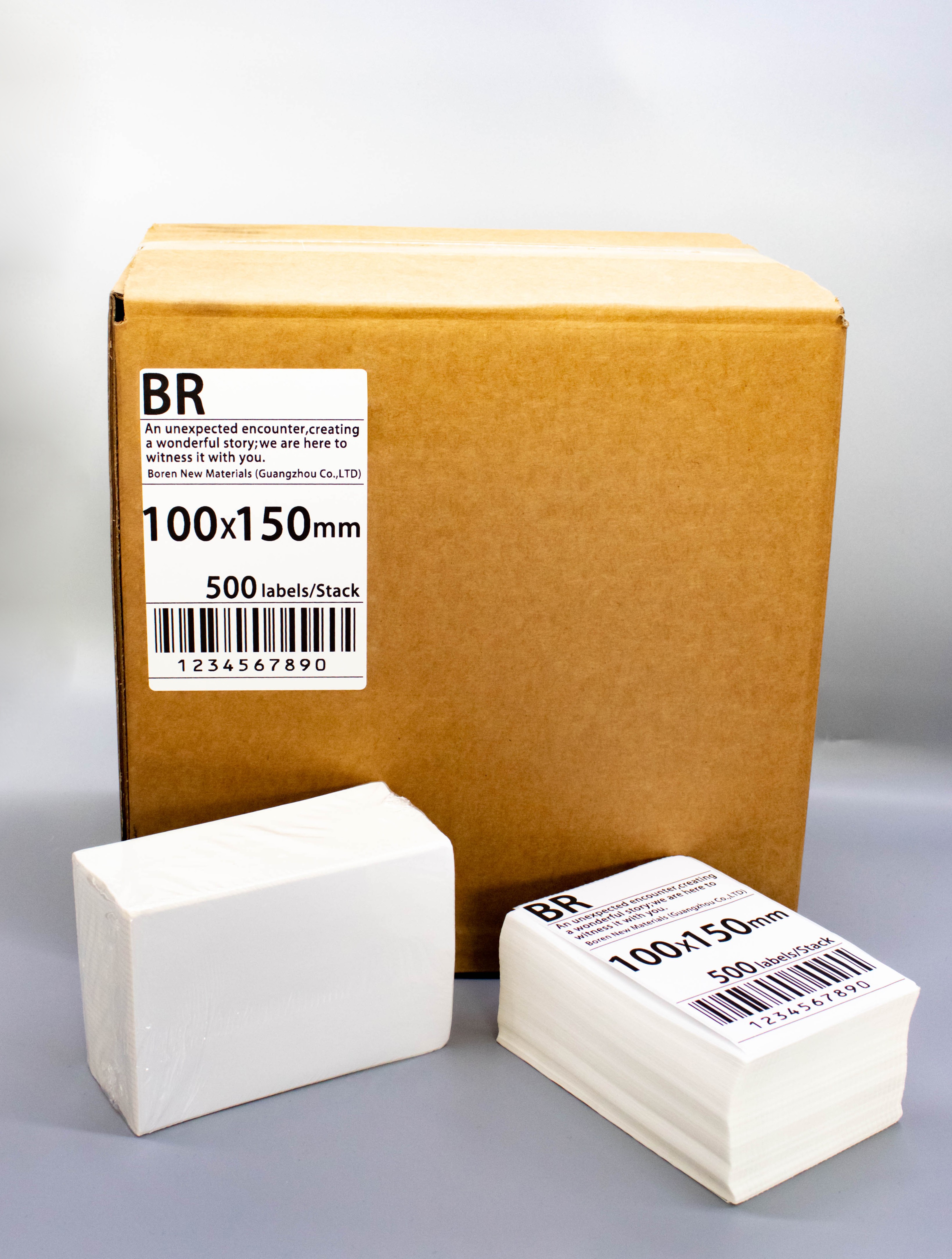 Industrial Logistics Express Paper 100x150 Size Logistics Sheet for Packaging Labels