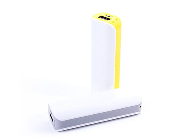 Multiple Colors Lipstick Sized Portable Charger With Laser Printed Logo