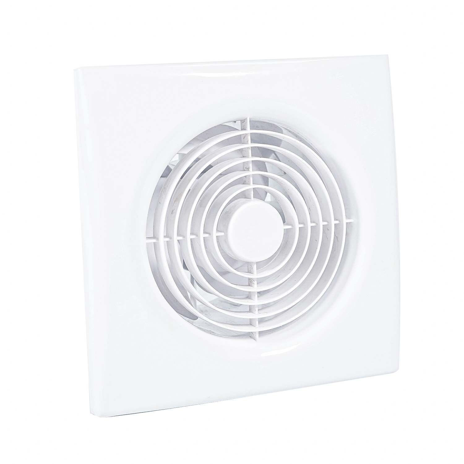 Silent Bathroom Ventilation with LED Light and Centrifugal Plastic Fan Wall Mount